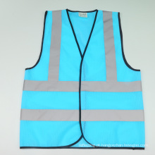 Coletes de segurança industrial azul para venda colete de segurança de uso geral